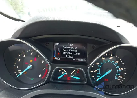 2014 Ford Escape Titanium из США, поврежденный, VIN 1FMCU0J98EUC64884